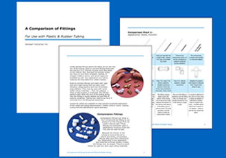 Report on comparing fittings and examining connectors for tubing